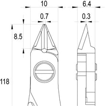 Load image into Gallery viewer, ESD Tungsten Carbide Cutters  ES542TX.CR.BGO.IT  idealtek
