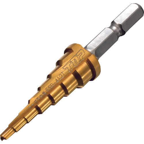 Hexagonal Shank Step Drill  ESD-412T  TOP