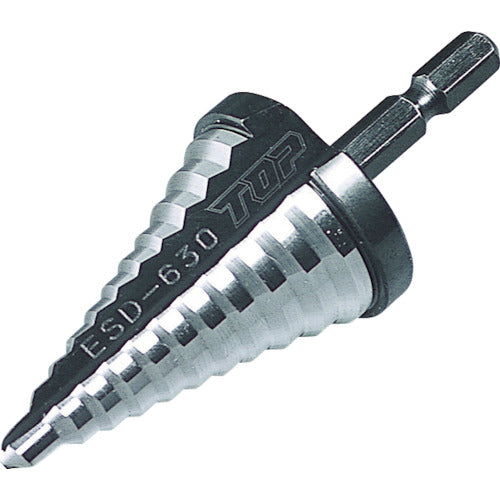 Hexagonal Shank Step Drill  ESD-412  TOP