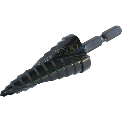 Hexagonal Shank Spiral Step Drill  ESD-422S  TOP