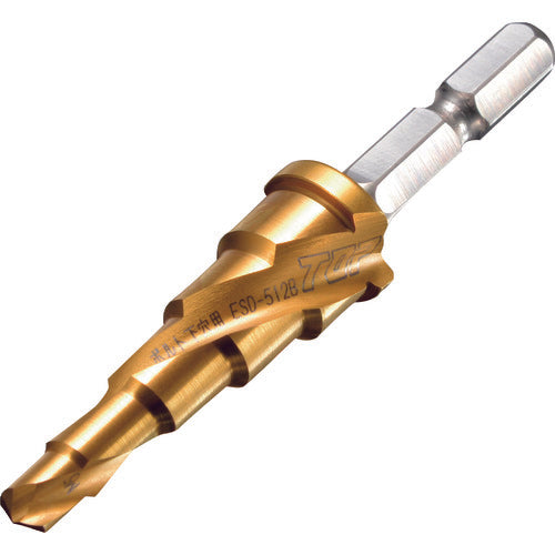 Hexagonal Shank Step Drill  ESD-512B  TOP