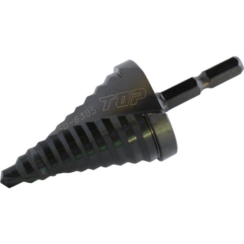 Hexagonal Shank Spiral Step Drill  ESD-630S  TOP