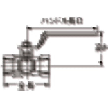 Load image into Gallery viewer, Ball Valve F2 Series Standard Bored Compact  F2-15  ONDA MFG
