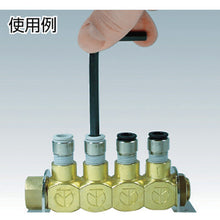 Load image into Gallery viewer, Male Connector with Hexagonal Hole  F6-02MSW  CHIYODA
