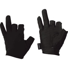 Load image into Gallery viewer, Synthetic Leather Gloves 3Fingerless  FB-62-BK-L  OTAFUKU
