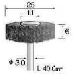 Bristle Brush (Wheel)  FC1211  Minimo