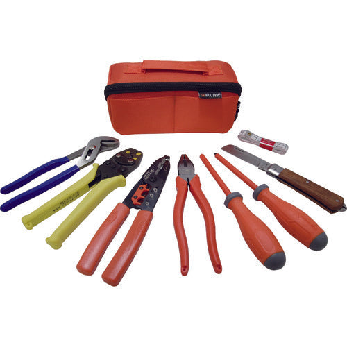 Tool Set for Electrical Worker Test  4940001000009  FUJIYA