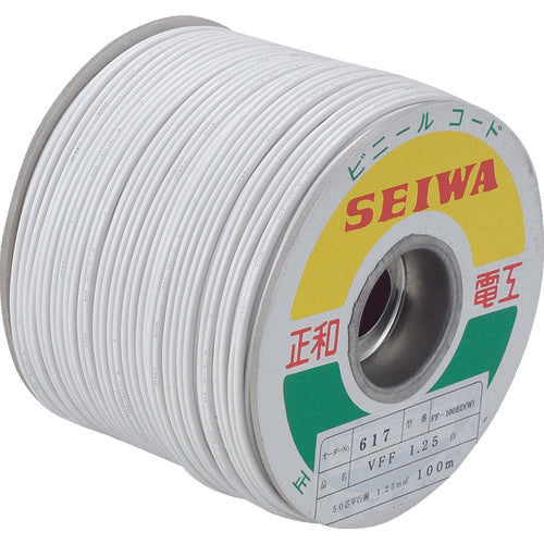 VFF Vinyl Cord(Drum)  FF-100BD W  SEIWA