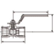 Load image into Gallery viewer, Ball Valve FS Series Reduced Bored  FS-15  ONDA MFG
