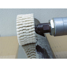 Load image into Gallery viewer, Shank Mounted Felt Slit Wheel  FSF8030  MURAKO
