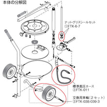 Load image into Gallery viewer, Parts for Hand Lubricator  FTK0380393  TRUSCO
