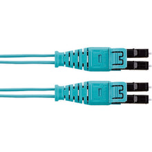 Load image into Gallery viewer, OM3 2 Fiber 1.6mm Jacket Patch cord Riser LC Push-Pull to LC Push-Pull  FX2ERQ1Q1SNM003  PANDUIT
