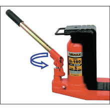 Load image into Gallery viewer, Hydraulic Toe Jack c/w Turning Lever Socket  G-100L  EAGLE
