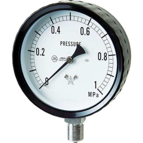 Stainless steel Pressure Gauge  G411-261-0.1MP  MIGISHITA