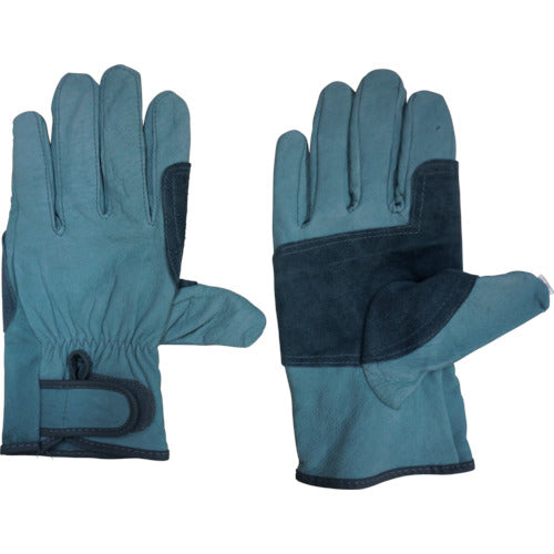 Oil Processing Pigskin Grain Leather Gloves  GB-0250-LL  HO-KEN