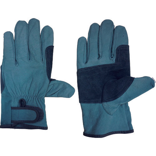 Oil Processing Pigskin Grain Leather Gloves  GB-0250-L  HO-KEN
