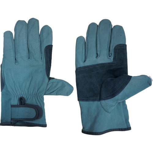 Oil Processing Pigskin Grain Leather Gloves  GB-0250-M  HO-KEN