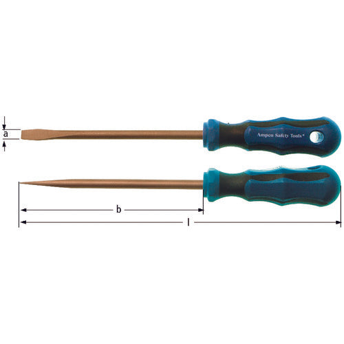 Non-Sparking Screwdriver  AMSGF0610B  AmpcoSwiss