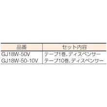 Load image into Gallery viewer, Fushigi Tape Set only Stick to Same Tape  GJ18W-50-10V  TRUSCO
