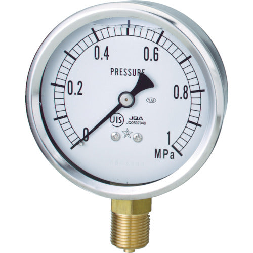 Multi Purpose Pressure Gauge Model A in Glycerin  GLT-21-0.25MP  MIGISHITA