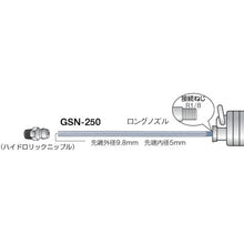 Load image into Gallery viewer, Hose &amp; Nozzle for Grease Gun  GSN-250  TRUSCO
