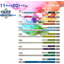 Load image into Gallery viewer, GO-SAI Bit (Color Coded)  GSVT40LH  VESSEL
