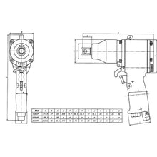 Load image into Gallery viewer, Air Impact Wrench Light Weight Series  GT-2000PF  VESSEL
