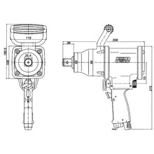 Load image into Gallery viewer, Air Impact Wrench Super Light Weight V Series  GT-3900VP  VESSEL
