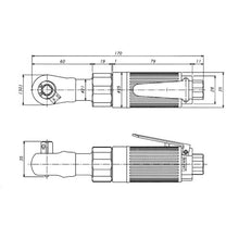 Load image into Gallery viewer, Air Ratchet Wrench  GT-R10M  VESSEL
