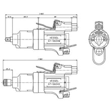 Load image into Gallery viewer, Air Impact Screwdriver  GT-S60XD  VESSEL
