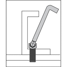Load image into Gallery viewer, Ball-point Hexagonal Wrench(Long type)  GXBL-50  TRUSCO
