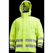 Load image into Gallery viewer, High Visibility Rain Suits  GXHW-M-Y  TRUSCO

