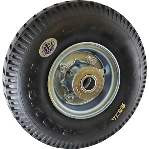 No Puncture Rubber Foam Tire  HAL300-4-4P  YODONO