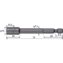 Load image into Gallery viewer, For Pneumatic and Electric Power Bit  HB6.3X75  VESSEL
