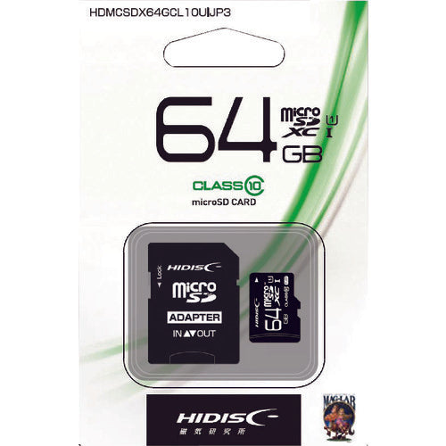 microSD Card  HSMCSDX64GCL10UIJP3  HI-DISC