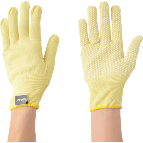 Kevlar SD Gloves with PVC dots. (15 gauge)  HG-32-LL  ATOM