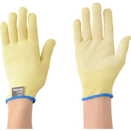 Kevlar SD Gloves with PVC dots. (15 gauge)  HG-32-M  ATOM
