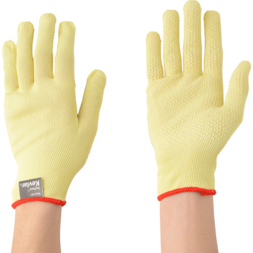 Silicon Dotted Kevlar SD Knitted Gloves  HG-33-L  ATOM