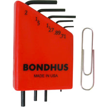 Load image into Gallery viewer, Miniature Hex Key Sets  12242  BONDHUS
