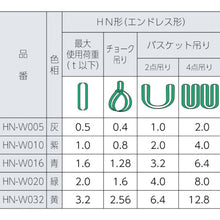 Load image into Gallery viewer, Multi Sling  HN-W005X1.5  Shirai
