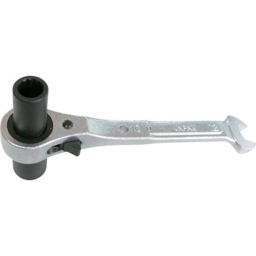 Ratchet Wrench with Flare Spanner  HR-1014  MCC