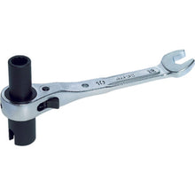 Load image into Gallery viewer, Ratchet Wrench with Flare Spanner  HRB-1013  MCC
