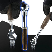 Load image into Gallery viewer, Wood-Compo Swivel Ratchet Handle  HRH2-SW  VESSEL
