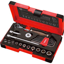 Load image into Gallery viewer, Wood-Compo Swivel Socket Wrench Set  HRW2004M-SW  VESSEL
