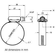 Load image into Gallery viewer, High Torque Hose Clips  HT035  Jubilee
