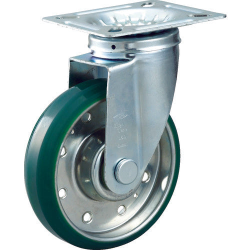 High Tensile Strength Steel Caster Urethane Wheel  HTTUJ-100  TRUSCO