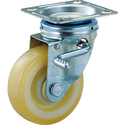 High Tensile Strength Steel Caster Urethane Wheel  HTTUJB-100A  TRUSCO