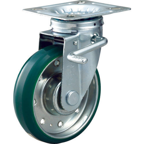 High Tensile Strength Steel Caster Urethane Wheel  HTTUJB-100  TRUSCO