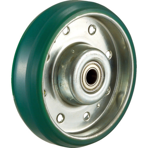 High Tensile Strength Steel Caster Urethane Wheel  HTUW-100  TRUSCO