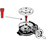 Load image into Gallery viewer, Horizontal/Vertical Rotary Table  HV-8030  TRUSCO
